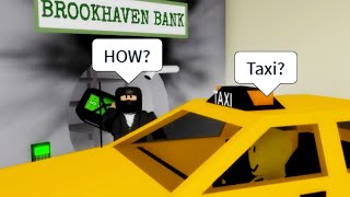 ROBLOX Brookhaven 🏡RP  FUNNY MOMENTS TAXI 2 [upl. by Attiuqehs244]