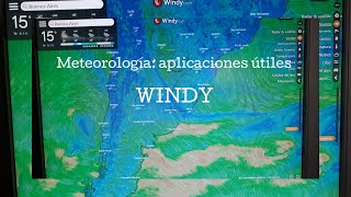 Meteorología aplicaciones útiles Windy [upl. by Aneras]