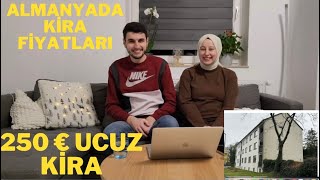 ALMANYADA KIRA FİYATLARI NE KADAR  AYLIK NE KADAR KIRA ÖDENIYOR SANILDIĞI KADAR ÇOK MU UCUZ  😦 [upl. by Ysac938]