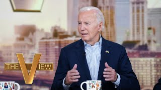 Biden On 30th Anniversary Of Violence Against Women Act  The View [upl. by O'Conner]