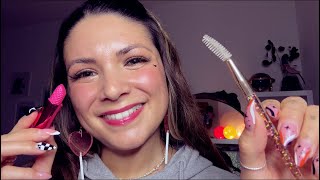 ASMR Personal Attention Up Close  Skincare Head Massage German [upl. by Ardnaed510]