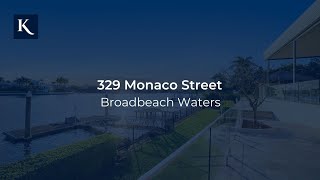 329 Monaco Street Broadbeach Waters  Gold Coast Real Estate  Queensland  Kollosche [upl. by Llenhoj]