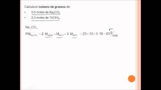 Calculo del Numero de Gramos [upl. by Macdermot]