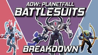 Oathbound Battlesuits Options in AoW Planetfall [upl. by Sankaran]