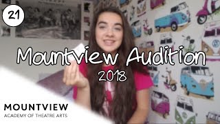 Auditioning for Drama School My Mountview Audition 2018 [upl. by Somar63]