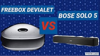 FREEBOX DELTA DEVIALET un monstre sonore Comparé à Bose by Double Test [upl. by Crosse]