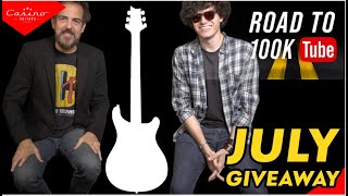 Casino Guitars Road To 100k July Giveaway [upl. by Aihsia]