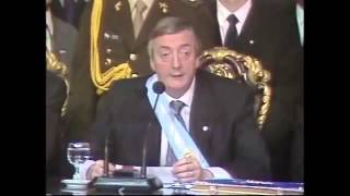 Asuncion de Nestor Kirchner a la Presidencia de la Nacion [upl. by Levison13]