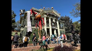 Disneyland Resort Haunted Mansion Holiday clips 2024 [upl. by Hairacaz844]