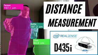 Identify and Measure precisely Objects distance  with Deep Learning and Intel RealSense [upl. by Airenahs197]