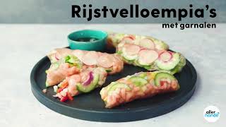 Loempia’s van volkoren rijstvellen – recept – Allerhande [upl. by Owain]