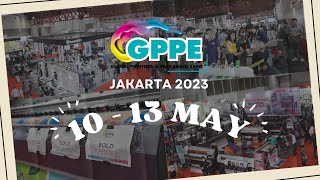 Pameran Global Printing Packaging Expo  GPPE 1013 Mei 2023 JI Expo Kemayoran Jakarta [upl. by Daraj519]