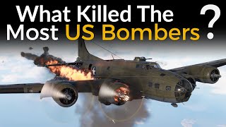 What Killed The Most US Bombers in WW2 German Fighters vs Flak [upl. by Clarkin]