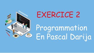 Exercice 2 programmation en pascal Darija  longueur et largeur d’un rectangle [upl. by Ocker991]