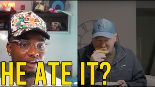 Pred Pisoned With Pizza By Fake SANTA  Skeeter Jean Reaction [upl. by Jardena]