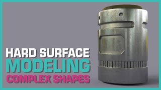 Maya Hard Surface Modeling Complex Shapes 2 [upl. by Qerat]