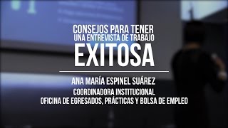 Consejos para presentar una entrevista  Universidad Sergio Arboleda [upl. by Jegar590]