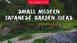 Small Modern Japanese Garden Ideas [upl. by Schoening]