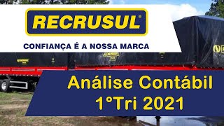 Análise Contábil Recrusul RCSL4 [upl. by Anoi]