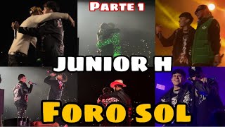 Concierto de Junior H en Foro Sol con invitados ESPECIALES Eduin caz Gabito Aleman y mas parte 1 [upl. by Oswald438]