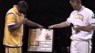 Larry Bird Retirement 1993 Part 9 Magic Johnson 2 [upl. by Hyozo477]