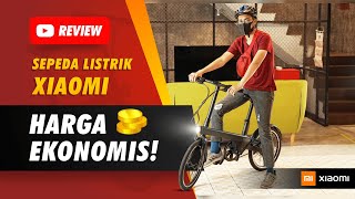 Sepeda Xiaomi QiCycle EC1  Unboxing amp Spesifikasi  Full Review Indonesia  JakReview [upl. by Yssep167]