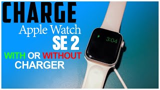 How To Charge An Apple Watch With Or Without A Charger Charge Apple Watch Without Magnetic Charger [upl. by Collis]