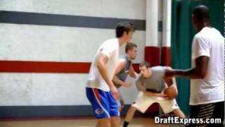 DraftExpress  Jon Leuer PreDraft Workout amp Interview [upl. by Acihsay]