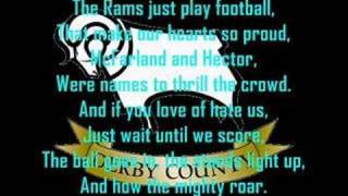 Derby County  Steve Bloomers Watching  With Lyrics [upl. by O'Grady]