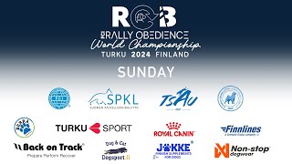 FCI Rally Obedience World Championship 2024 Sunday [upl. by Krum]