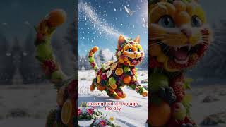 Fruit Cat shortsyoutube shortvideo shortsfeed viralvideo youtubeshorts youtube shorts short [upl. by Ainecey]