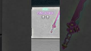 🔪 MM2 HITBOXES be like mm2 roblox robloxmm2 [upl. by Lemrahs639]