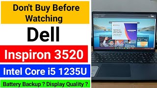 dell inspiron 3520 i5 12th generation  dell inspiron 3520 laptop intel i51235u [upl. by Desimone]