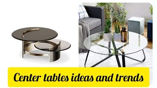 Glass center table designsglass center table ideascoffee table and sofa tables ideaswooden tables [upl. by Tarkany]