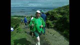 Climbing Croagh Patrick Co Mayo Ireland 1996 [upl. by Ainatit]