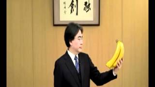 Iwata stares bananas for 7 minutes and 77 seconds [upl. by Ellinet977]