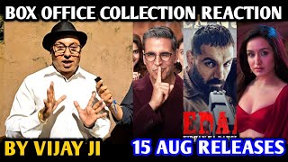 Stree 2  Vedaa  Khel Khel Mein  Box Office Collection  Reaction By Vijay Ji  Bollywood Premee [upl. by Ratib]