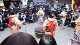 有馬温泉 西宮神社献湯式 2015年1月9日 西宮えびす 宵戎 [upl. by Wilinski505]