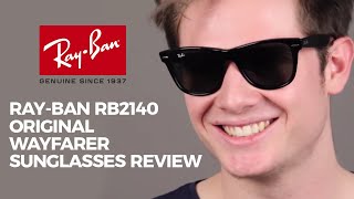 RayBan RB2140 Original Wayfarer Sunglasses Review  SmartBuyGlasses [upl. by Barth217]