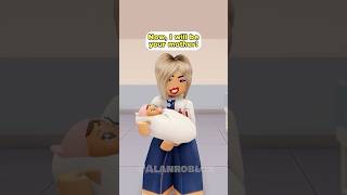 KAREN STEAL a Newborn BABY Boy😡😏 robloxshorts berryave roblox [upl. by Ydnak]