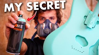 The unknown way to refinish a guitar for beginners [upl. by Parhe]