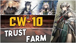 CW10  Trust Farm 【Arknights】 [upl. by Zanlog860]