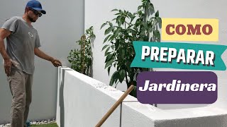 Como preparar una jardinera en casa  How to prepare a garden bed at home🌱🌱🌿🍀 [upl. by Desta]