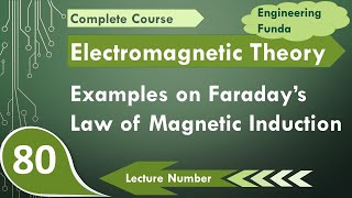 2 Faradays Law of Magnetic Induction Solved Examples  Electromagnetics Theory [upl. by Paola]