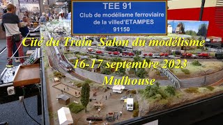 Salon du modélisme à la Cité du Train avec le club d’Étampes [upl. by Deirdre]