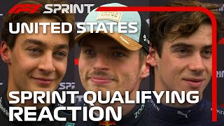 Drivers React After Sprint Qualifying  2024 United States Grand Prix [upl. by Ottie]