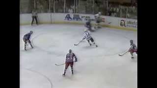 Hartford Whalers Opening Night 1985 Siltanen Power Play Goal [upl. by Nairrot]