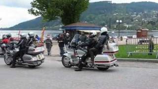 Parade Goldwing club de France Epinal 2010 part 1 [upl. by Vanna700]