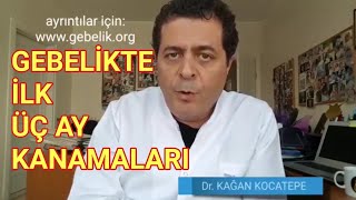 Gebelikte ilk haftalarda kanama neden olur Mutlaka düşükle sonuçlanır mı [upl. by Ewnihc]