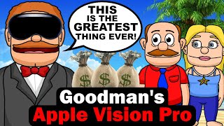 SML Movie Goodman’s Apple Vision Pro Animation [upl. by Erlin]